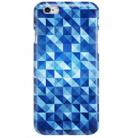 Etui na telefon APPLE IPHONE 6 / 6S BLUE GEOMETRIC