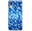 Etui na telefon HUAWEI P20 BLUE GEOMETRIC