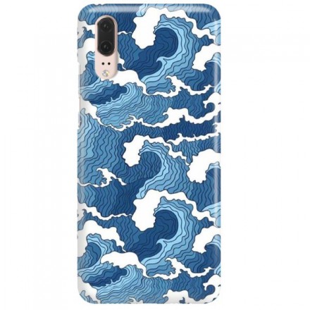 Etui na telefon HUAWEI P20 FALE WAVES