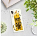 Etui na telefon HUAWEI P20 HOME IS WHERE THE CAT IS