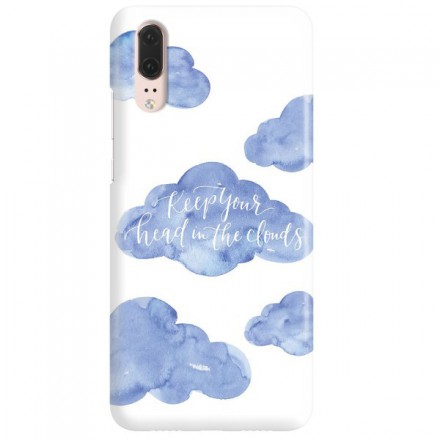 Etui na telefon HUAWEI P20 KEEP YOUR HEAD IN THE CLOUDS