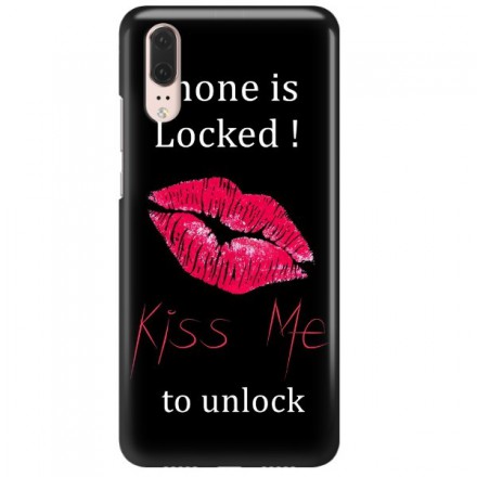 Etui na telefon HUAWEI P20 KISS ME TO UNLOCK