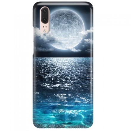 Etui na telefon HUAWEI P20 KSIĘŻYC NOC