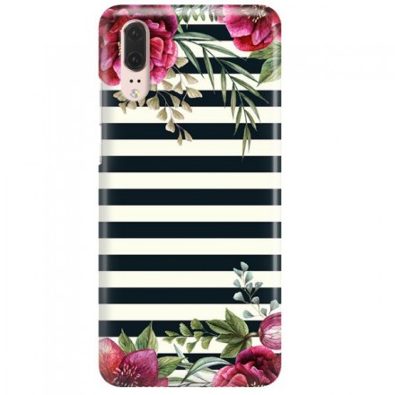 Etui na telefon HUAWEI P20 KWIATY WIOSENNE