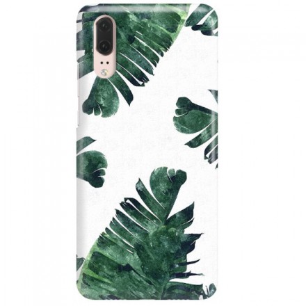 Etui na telefon HUAWEI P20 LIŚCIE LEAFS