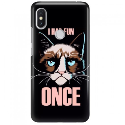 Etui na telefon XIAOMI REDMI S2 I HAD FUN ONCE