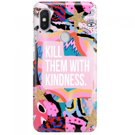 Etui na telefon XIAOMI REDMI S2 KILL THEM WITH KINDNESS