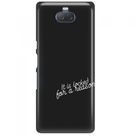 Etui na telefon SONY XPERIA XA3 IT IS LOCKED FOR AREASONS