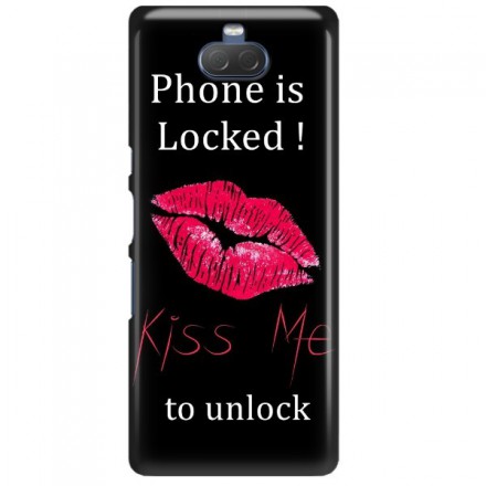 Etui na telefon SONY XPERIA XA3 KISS ME TO UNLOCK