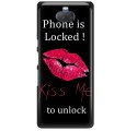 Etui na telefon SONY XPERIA XA3 KISS ME TO UNLOCK