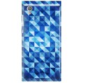 Etui na telefon SONY XPERIA L1 BLUE GEOMETRIC