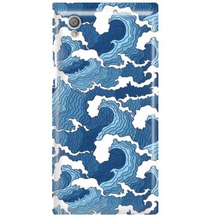 Etui na telefon SONY XPERIA L1 FALE WAVES
