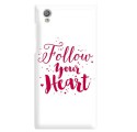 Etui na telefon SONY XPERIA L1 FOLLOW YOUR HEART