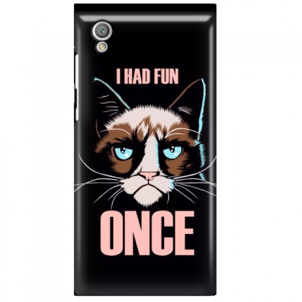 Etui na telefon SONY XPERIA L1 I HAD FUN ONCE