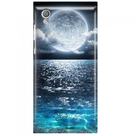 Etui na telefon SONY XPERIA L1 KSIĘŻYC NOC