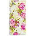 Etui na telefon SONY XPERIA L1 KWIATY FLOWERS