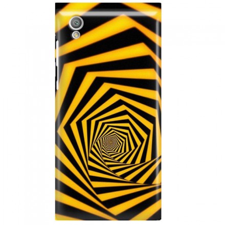 Etui na telefon SONY XPERIA L1 ŻÓŁTO CZARNE