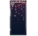 Etui na telefon SONY XPERIA XA1 GWIAZDKI BŁĘKITNE
