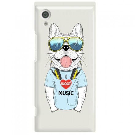 Etui na telefon SONY XPERIA XA1 I LOVE MUSIC