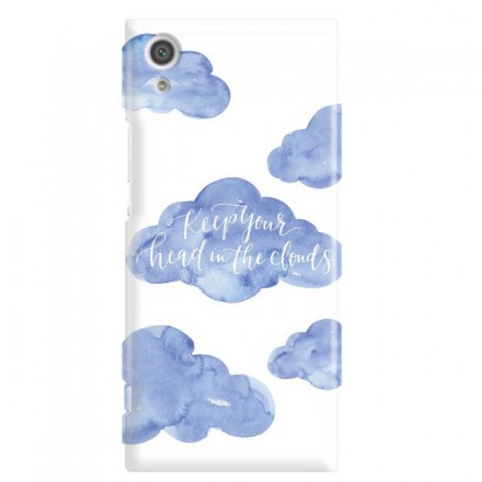 Etui na telefon SONY XPERIA XA1 KEEP YOUR HEAD IN THE CLOUDS