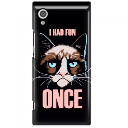 Etui na telefon SONY XPERIA XA1 I HAD FUN ONCE