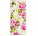 Etui na telefon SONY XPERIA XA1 KWIATY FLOWERS
