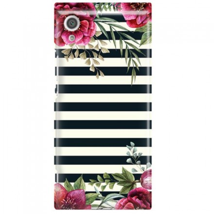 Etui na telefon SONY XPERIA XA1 KWIATY WIOSENNE