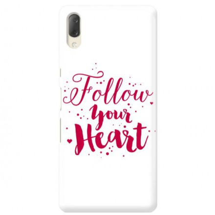 Etui na telefon SONY XPERIA L3  FOLLOW YOUR HEART