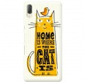 Etui na telefon SONY XPERIA L3  HOME IS WHERE THE CAT IS