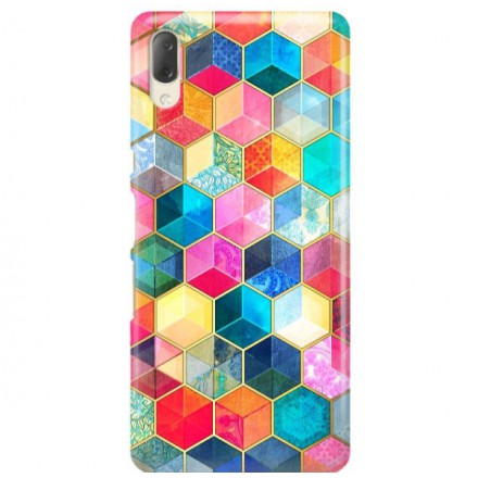 Etui na telefon SONY XPERIA L3  KOLOROWE COLORFULL