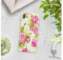Etui na telefon SONY XPERIA L3  KWIATY FLOWERS