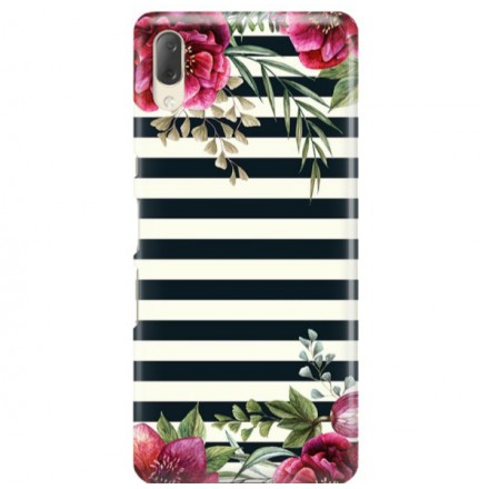 Etui na telefon SONY XPERIA L3  KWIATY WIOSENNE