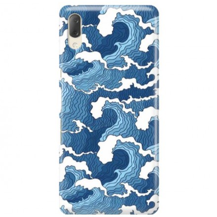 Etui na telefon SONY XPERIA L3  FALE WAVES