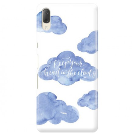 Etui na telefon SONY XPERIA L3  KEEP YOUR HEAD IN THE CLOUDS