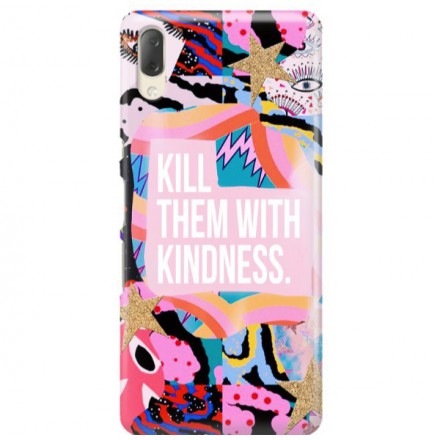 Etui na telefon SONY XPERIA L3  KILL THEM WITH KINDNESS