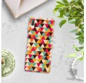 Etui na telefon SONY XPERIA L3  TRIANGLES TRÓJKĄTY