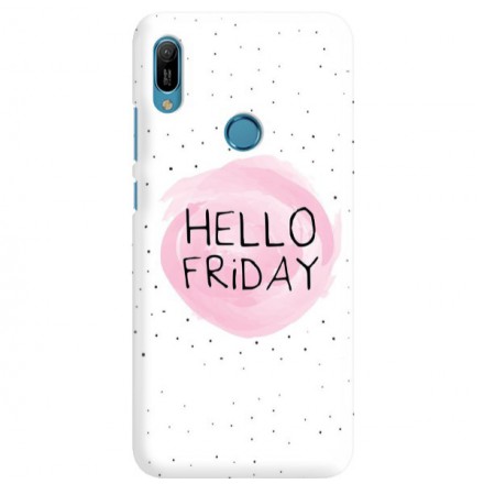 Etui na telefon HUAWEI Y6 2019 HELLO FRIDAY
