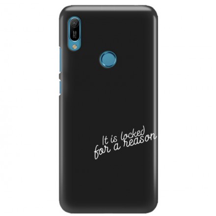 Etui na telefon HUAWEI Y6 2019 IT IS LOCKER FOR A REASONS