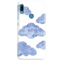 Etui na telefon HUAWEI Y6 2019 KEEP YOUR HEAD IN THE CLOUDS