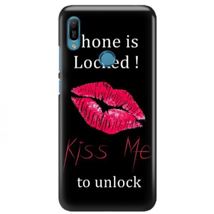 Etui na telefon HUAWEI Y6 2019 KISS ME TO UNLOCK
