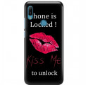 Etui na telefon HUAWEI Y6 2019 KISS ME TO UNLOCK