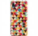 Etui na telefon HUAWEI Y6 2019 TRIANGLES TRÓJKĄTY