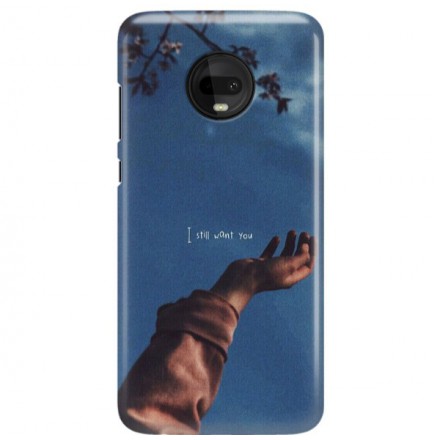 Etui na telefon MOTOROLA MOTO G7  I STILL WANT YOU