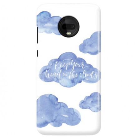 Etui na telefon MOTOROLA MOTO G7  KEEP YOUR HEAD IN THE CLOUDS