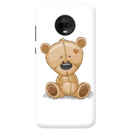 Etui na telefon MOTOROLA MOTO G7  PLUSZOWY MIŚ