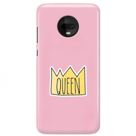 Etui na telefon MOTOROLA MOTO G7  QUEEN