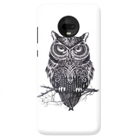 Etui na telefon MOTOROLA MOTO G7  SOWA