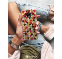 Etui na telefon MOTOROLA MOTO G7  TRIANGLES TRÓJKĄTY