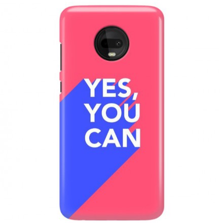Etui na telefon MOTOROLA MOTO G7  YES YOU CAN