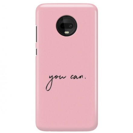 Etui na telefon MOTOROLA MOTO G7  YOU CAN